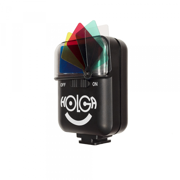 Holga Electronic Flash with Built-in Color Filters