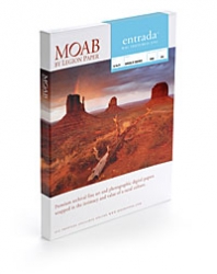 Moab Entrada Rag Textured Inkjet Paper 300gsm - 13 in. x 19 in. 100 Sheets
