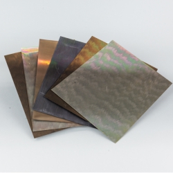 DASS ART Pre-Aged Colored Aluminum Sheets 8 in. x 10 in., 6 Pack