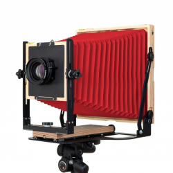 product Intrepid 8x10 Film Camera - Red Bellows