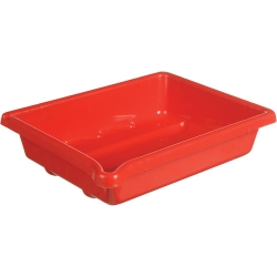 Paterson Developing Tray - Accommodates 5x7 inch print size - Red