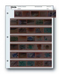 Printfile Archival Negative Preservers 35mm 7 strips of 5 negatives - 100 Pack (357B25)