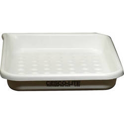 Cesco Dimple Bottom Developing Tray - 11x14 White