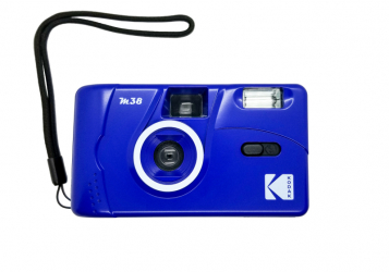 product Kodak M38 35mm Film Camera with Flash - Blue