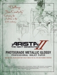 Arista-II Metallic Glossy Inkjet Paper - 252gsm 11x17/50 Sheets