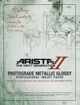 Arista-II Metallic Glossy Inkjet Paper - 252gsm 13x19/20 Sheets