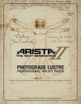 Arista-II RC Lustre Inkjet Paper - 252gsm 13 in. x 32 ft. Roll