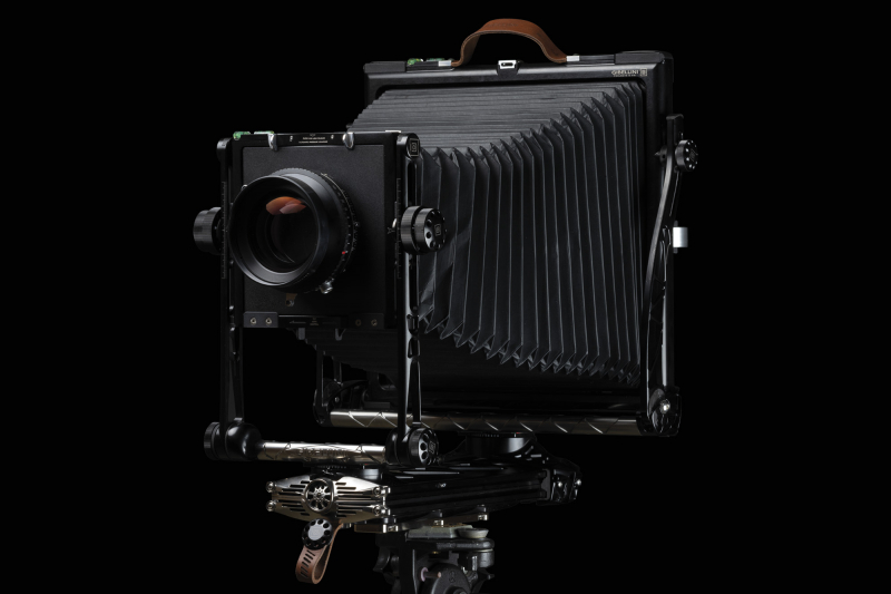 Gibellini GP 810ti 8x10 View Camera - Black / Black Titanium