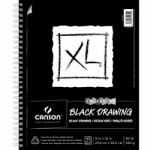 Canson XL Black Spiral Sketchpad - 11x14/40 Sheets