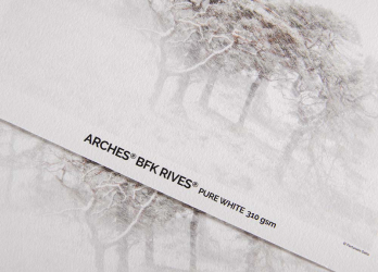 Canson Arches BFK Rives® Pure White 310gsm 8.5x11/10 Sheets - Inkjet Paper