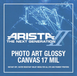 Arista-II Photo Art Canvas Glossy - 60 in. x 70 ft. Roll