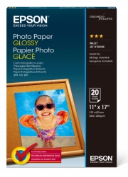 Epson Photo Paper Glossy Inkjet Paper - 13x19/20 Sheets 