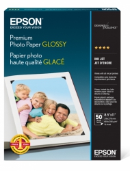 Epson Premium Photo Paper Glossy 8.5x11/50 sheets (formerly know as Premium Glossy Photo Paper)