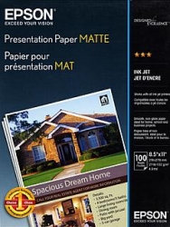 Epson Presentation Matte Inkjet Paper Legal Size 8.5x14/50 Sheets 