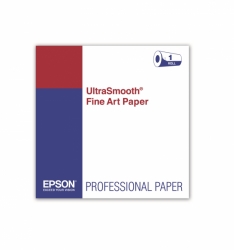 Epson UltraSmooth Fine Art Inkjet Paper - 325gsm 17x22/25 Sheets