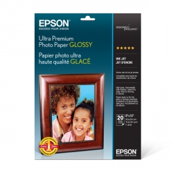 Epson Ultra Premium Photo Paper Glossy 8x10/20 Sheets