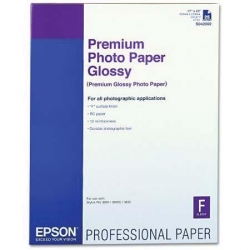 Epson Premium Photo Paper Glossy - 252gsm 17x22/25 Sheets