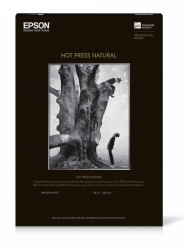 Epson Hot Press Natural Inkjet Paper - 330gsm 13x19/25 Sheets