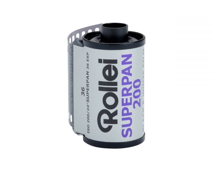 06/2022 3 x Rolls ROLLEI SUPERPAN 200 B&W NEG Film--35mm/36 exps--FRESH--expiry