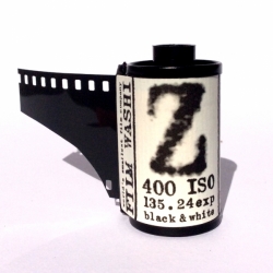 Film Washi "Z" 400 ISO 35mm x 36 exp. - Re-purposed Specialty Film