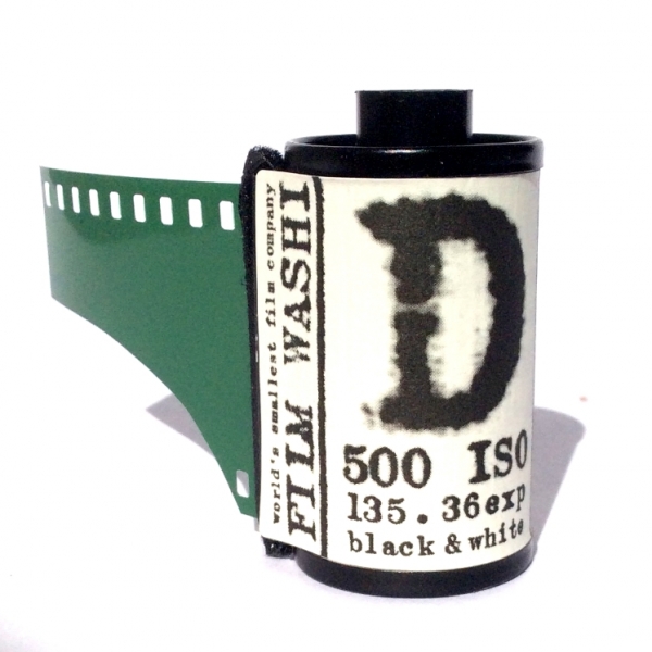 Film Washi "D" 500 ISO 35mm x 36 exp. - Re-purposed Specialty Film