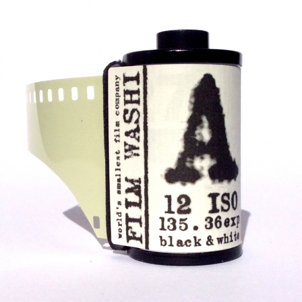 Film Washi "A" 12 ISO 35mm x 36 exp. - Re-purposed Specialty Film