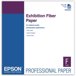 Epson Exhibition Fiber Inkjet Paper - 325gsm 24x30/25 Sheets