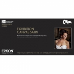 Epson Exhibition Canvas Satin Inkjet Paper - 430gsm 13 in. x 20 ft. Roll
