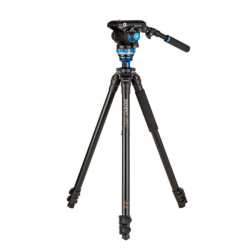 product Benro S6PRO Video Tripod with Head and Aluminum Legs