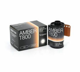 Amber T800 800 ISO Color Negative Movie Film 35mm x 27exp.
