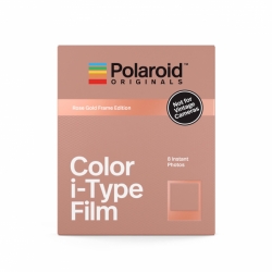 Polaroid Color i-Type Film Rose Gold Frame Edition