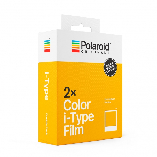 Polaroid Originals Color Film for i-Type - 8 Exp. - White Frame