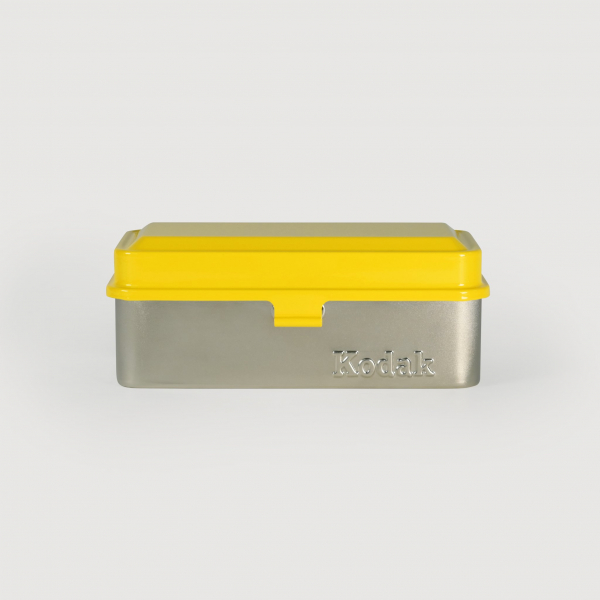 Kodak Steel 35/120 Film Case Yellow/Silver 