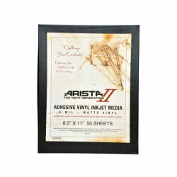 Arista-II Adhesive Vinyl - 8.5x11/50 Sheets
