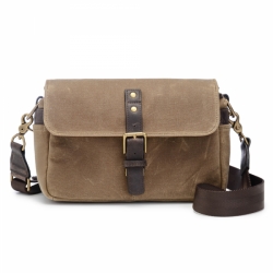 product ONA Bowery Canvas Camera Bag and Insert - Field Tan