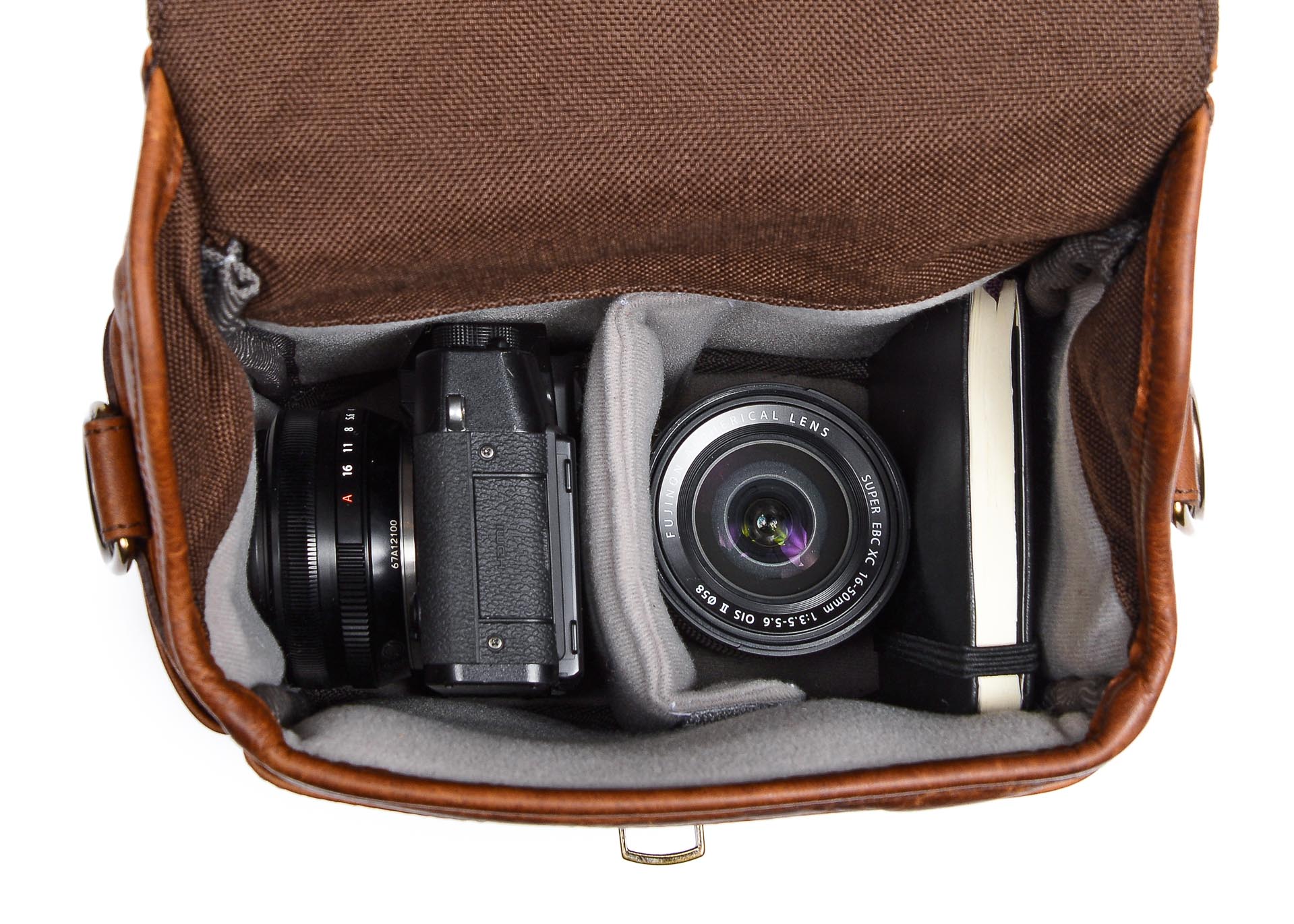 ONA Bond Canvas Camera Bag and Insert - Smoke Gray | Freestyle Photographic Supplies