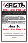 Arista Ortho Litho Film 3.0 - 12x18/10 Sheets 
