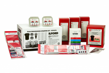 Ilford and Paterson Film Processing Starter Kit 