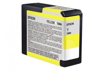 product Epson UltraChrome K3 Yellow Ink Cartridge (T580400) for 3800 and 3880 Inkjet Printer - 80ml - Expired