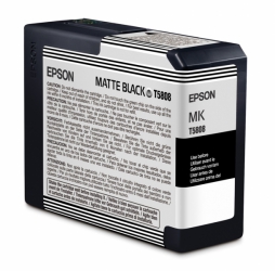 product Epson UltraChrome K3 Matte Black Ink Cartridge (T580800) for 3800 and 3880 Inkjet Printer - 80ml