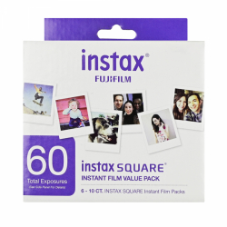 Fuji Instax Square Instant Color Film - Value Pack 60 Exposures