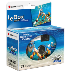 Agfaphoto LeBox Ocean Waterproof 400 ISO 35mm x 27 exp. - Disposable Camera