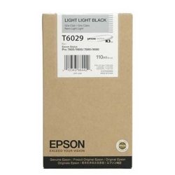 Epson UltraChrome K3 Light Light Black Ink Cartridge (T602900) for Stylus Pro 7800/7880/9800/9880 - 110ml
