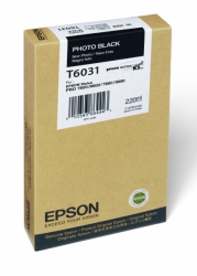 Epson UltraChrome K3 Photo Black Ink Cartridge (T603100) for Stylus Pro 7800/7880/9800/9880 - 220ml
