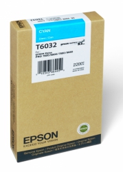 Epson UltraChrome K3 Cyan Ink Cartridge (T603200) for Stylus Pro 7800/7880/9800/9880 - 220ml