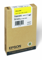 Epson UltraChrome K3 Yellow Ink Cartridge (T603400) for Stylus Pro 7800/7880/9800/9880 - 220ml