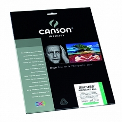 Canson Arches Aquarelle Rag Digital Fine Art Inkjet Paper - 240gsm 8.5x11/10 sheets