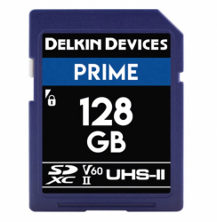 Delkin Prime 128GB SDXC USH-II Memory Card