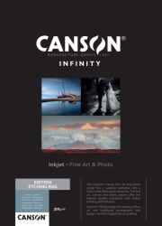 Canson Edition Etching Rag Inkjet Paper - 310gsm 8.5x11/25 Sheets