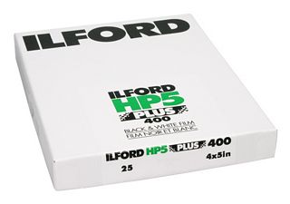 Ilford HP5 Plus 400 4x5 in 25 Blatt Planfilm 
